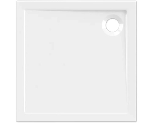 Vierkante douchebak met afvoer