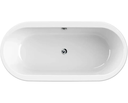 Vrijstaand bad met afvoer