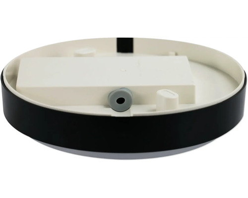 Ronde plafondlamp van kunststof met installatievoorziening