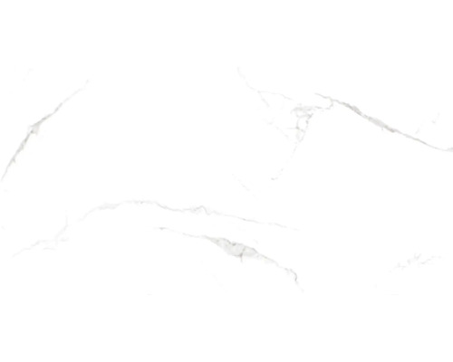 Witte tegel met marmerlook voor vloer en wand