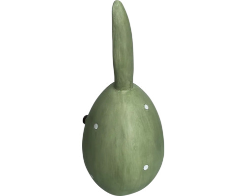 Decoratief konijnenbeeldje van keramiek met stippen