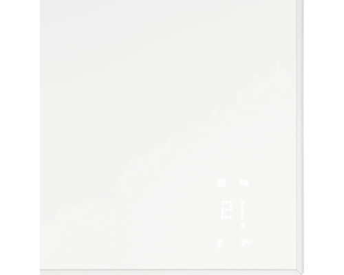 Digitale spiegel met temperatuurweergave