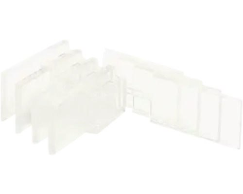 Kunststof verbindingsstuk voor het verbinden van panelen