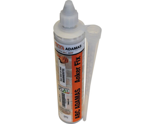 ABC ADAMAS Anker Fix 2-componenten verankeringslijm 300 ml ABC Adamas Anker Fix reparatielijm voor metselwerk