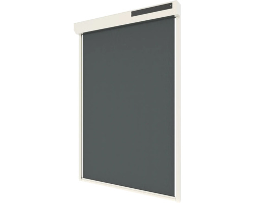 SOLUNA Solar Ritsscreen 100x280 cm op zonne-energie, wit