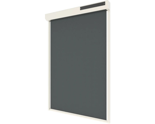 SOLUNA Solar Ritsscreen 180x160 cm op zonne-energie, wit