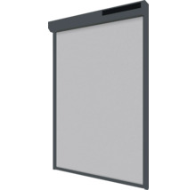 SOLUNA Solar Ritsscreen 180x100 cm op zonne-energie, antraciet