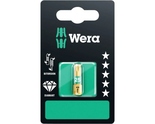 WERA Bit 867/1 BDC Torx TX 25x25 mm, 1 stuk