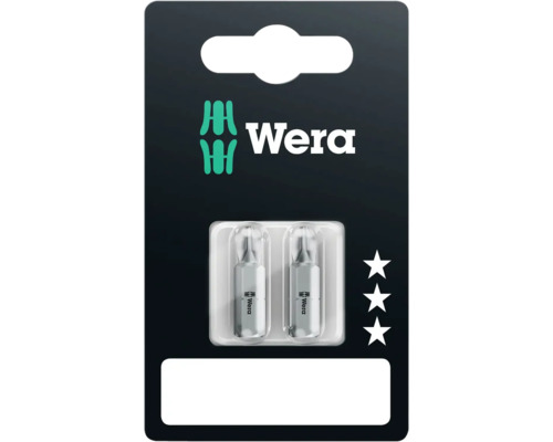 WERA Bit 851/1 Z SB Kruiskop PH 2x25 mm, 2 stuks