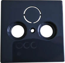 BUSCH-JAEGER Future Linear Centraalplaat radio/TV 3-voudig antraciet 1743-81