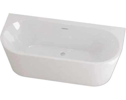 Vrijstaand ligbad van sanitairacryl