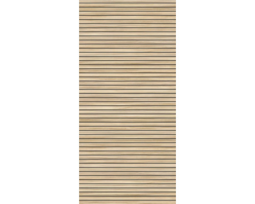 Houten panelen met horizontale oriëntatie voor wand- en plafondbekleding