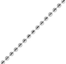 Metalen kogelketting