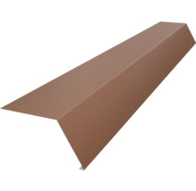 PRECIT Gootslab zonder waterkering voor dakpanplaat, RAL8004 koperbruin, 1000x90x108 mm