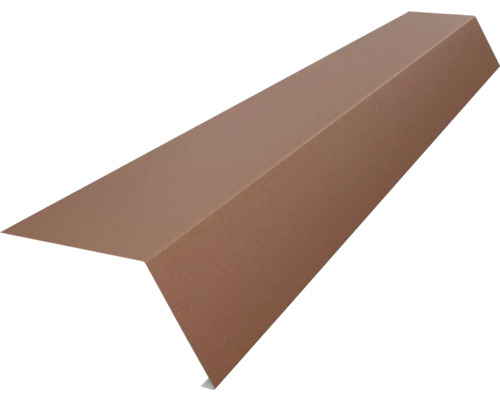 PRECIT Gootslab zonder waterkering voor dakpanplaat, RAL8004 koperbruin, 1000x90x108 mm