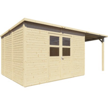 KONSTA Tuinhuis Baltrum 2 incl. vloer en overkapping onbehandeld, 566x289 cm-thumb-3 KONSTA Tuinhuis Baltrum 2 incl. vloer en overkapping onbehandeld, 566x289 cm-thumb-3