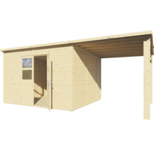 KONSTA Tuinhuis Baltrum 2 incl. vloer en overkapping onbehandeld, 566x289 cm-thumb-5 KONSTA Tuinhuis Baltrum 2 incl. vloer en overkapping onbehandeld, 566x289 cm-thumb-5