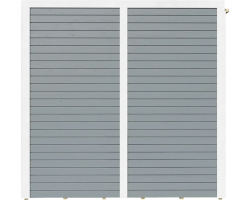 Houten element voor privacyscherm met frame