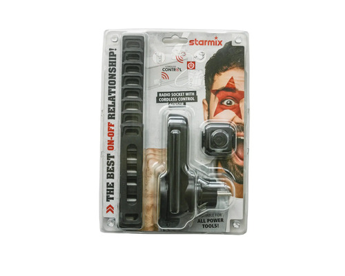 Starmix radiografisch stopcontact met radiografische bediening en sensor in verpakking