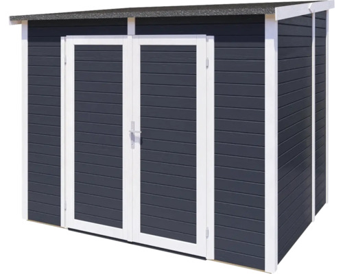 Houten tuinhuis met dubbele deur