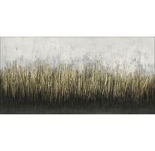 Abstract schilderij met gouden accenten
