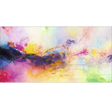 Abstract schilderij met verschillende kleurtinten