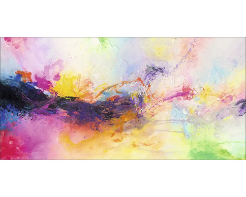 Abstract schilderij met verschillende kleurtinten