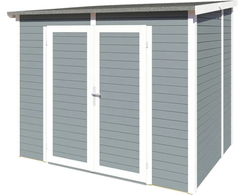 Houten tuinhuis met dubbele deur