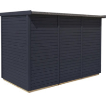 BERTILO Fietsberging - tuinkast Woodline incl. vloer antraciet, 202x106x142 cm-thumb-13 BERTILO Fietsberging - tuinkast Woodline incl. vloer antraciet, 202x106x142 cm-thumb-13