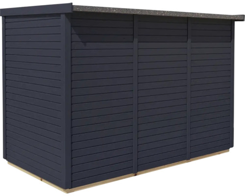 Houten tuinhuis voor het opbergen van tuingereedschap