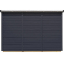 BERTILO Fietsberging - tuinkast Woodline incl. vloer antraciet, 202x106x142 cm-thumb-15 BERTILO Fietsberging - tuinkast Woodline incl. vloer antraciet, 202x106x142 cm-thumb-15