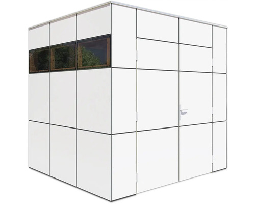 Modern tuinhuis met deur en ramen