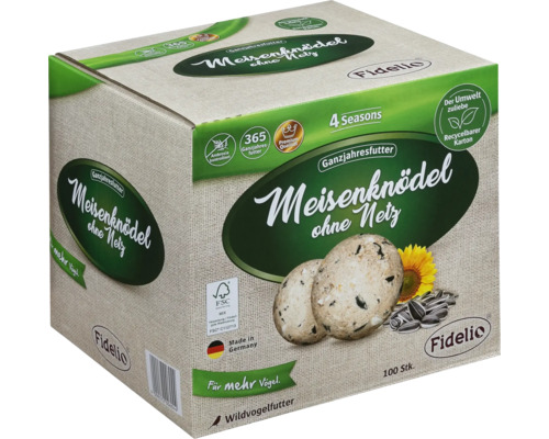 FIDELIO Mezenbollen zonder netje 100 st FIDELIO Mezenbollen zonder netje 100 st