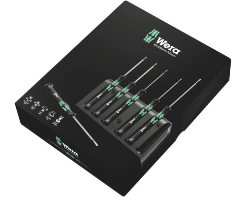 Wera Kraftform Micro schroevendraaierset in set
