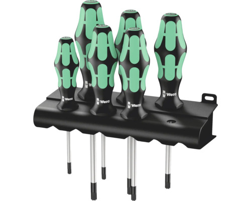 WERA Schroevendraaierset Kraftform Plus Torx + houder, 6‑delig