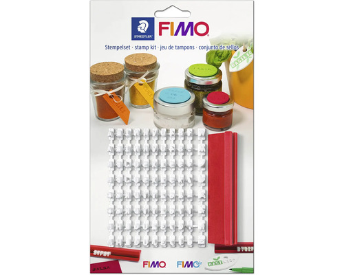 STEADTLER FIMO stempelset letters set van 88