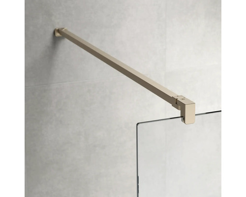 Douchescherm stabilisatiestang voor wandmontage