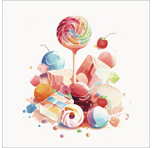 Illustratie van snoep en lolly''s