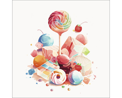 Illustratie van snoep en lolly''s