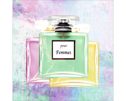 Drie flacons damesparfum