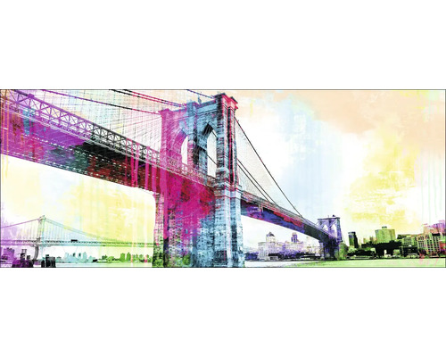Kunstafbeelding van de Brooklyn Bridge