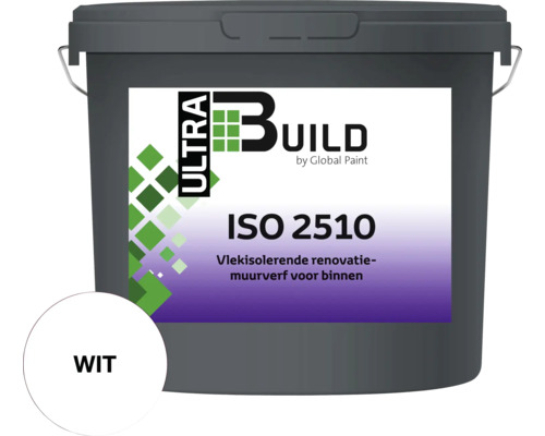 BUILD Ultra ISO-2510 isolerende muurverf wit 5 l