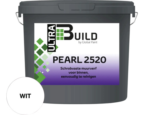 BUILD Ultra Pearl-2520 muurverf wit 10 l