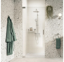 SEALSKIN douchedeur in nis Pure 90x200 cm zilver