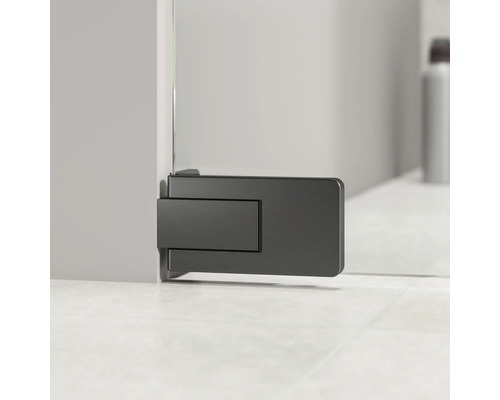 Metalen douchecabineband