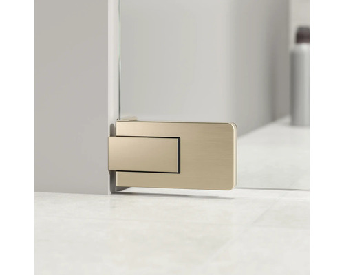 Detail van een douchebandbeslag