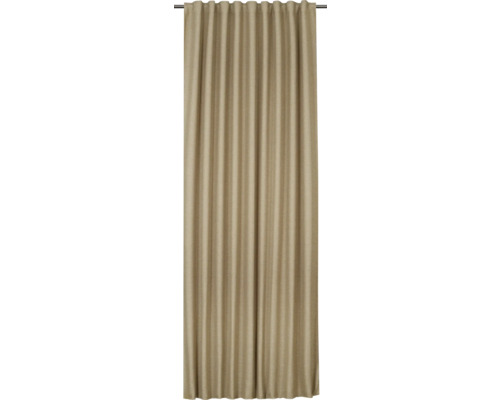 SOLEVITO Gordijn met plooiband Avignon taupe 140x280 cm SOLEVITO Gordijn met plooiband Avignon taupe 140x280 cm