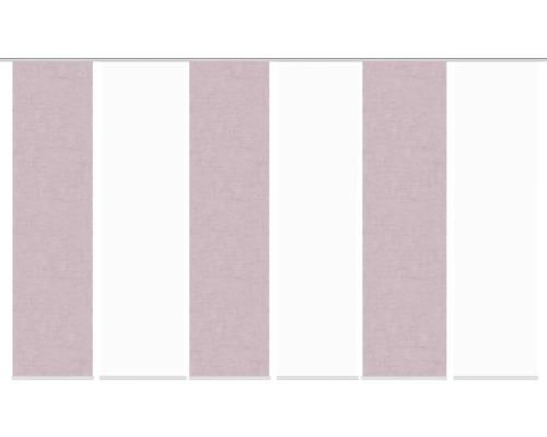 Paneelgordijn met textielachtige uitstraling