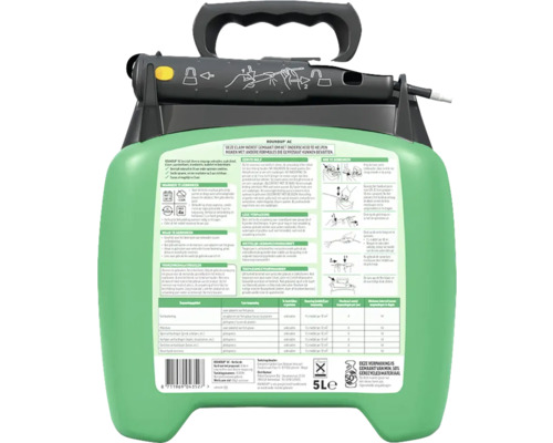 Roundup AC onkruidverdelger in 5 liter jerrycan met sproeikop