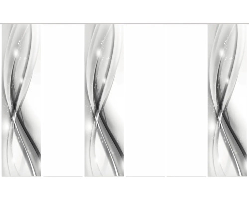 Abstract behang met golfpatroon
